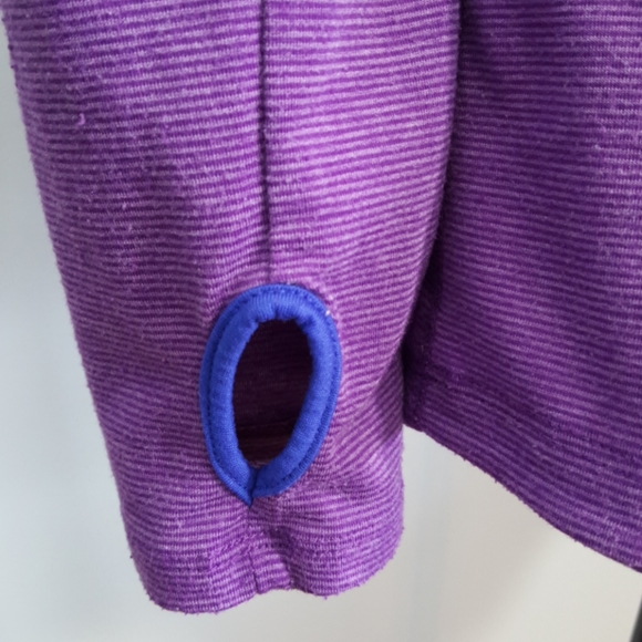 CHAMPION Long-sleep Athletic Soft Purple Top (XL) - Picture 4 of 10